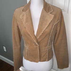 Star City- Tan Taper fitted Blazer